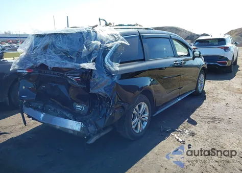 2024 Toyota Sienna Limited из США, поврежденный, VIN 5TDZSKFC8RS145490